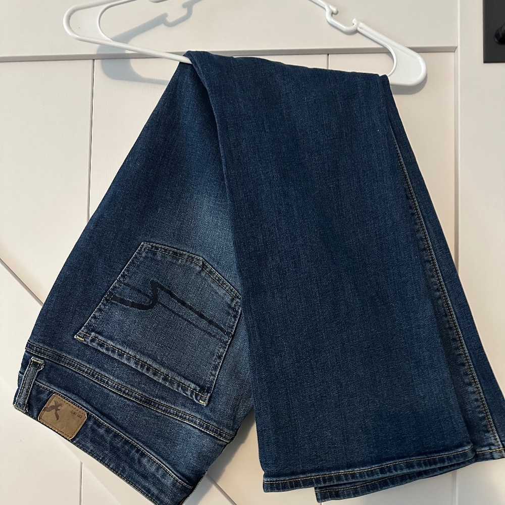 American Eagle Women's Jeans Size 10 - Short - Vintage Boot Cut
